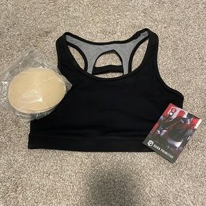 Born primitive step it up sports bra NWT